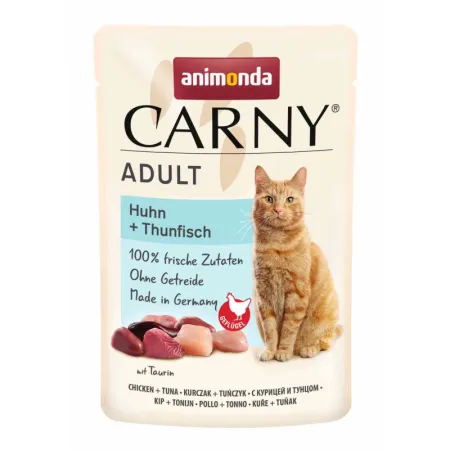 ANIMONDA Carny Adult Cat kurczak, tuńczyk 85g
